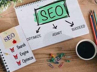 seo image on desk