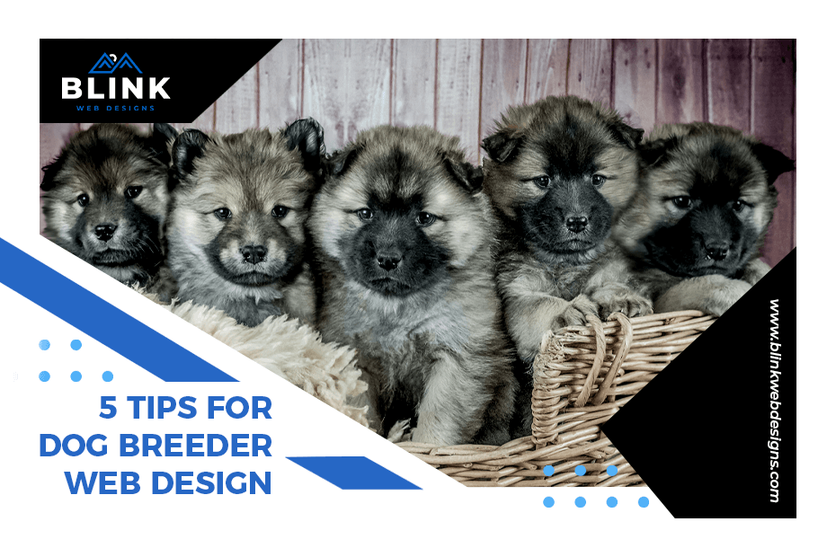 dog breeder web design